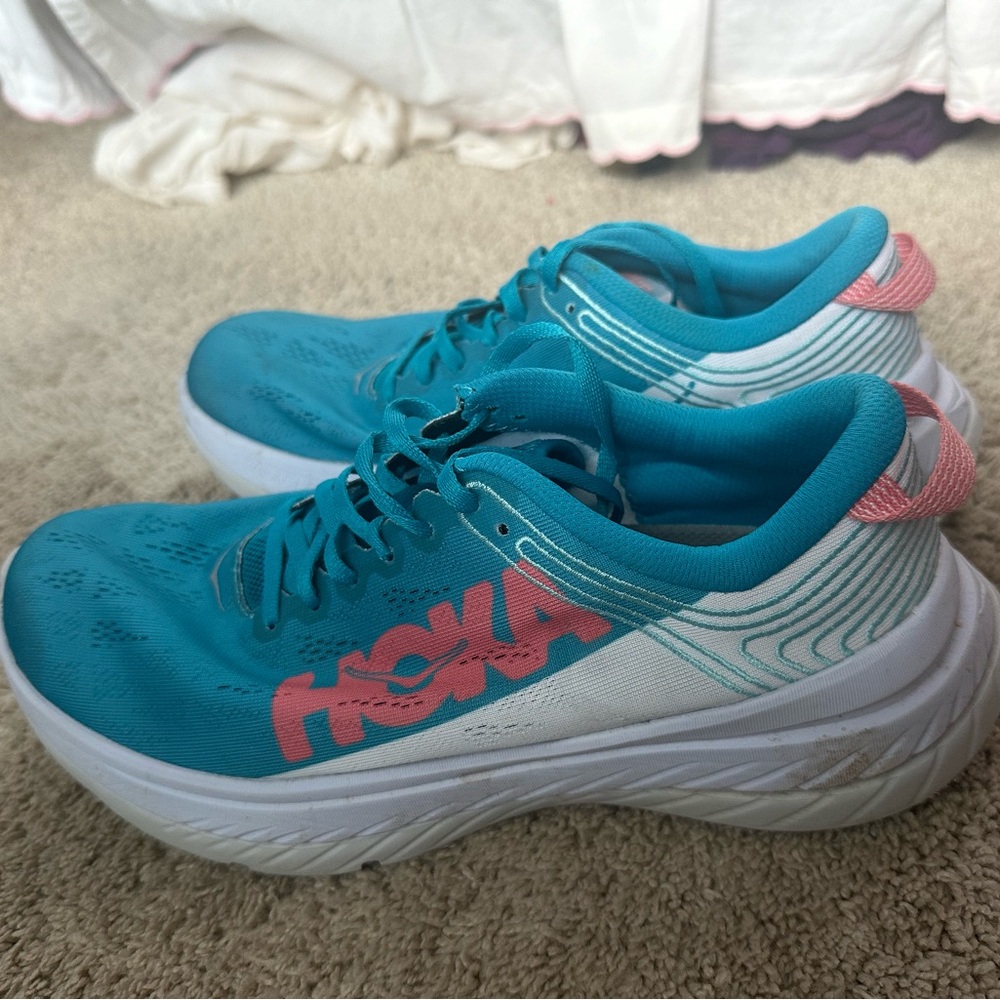 Hoka One One W Carbon X "Caribbean Sea" Women's  Size 9.5